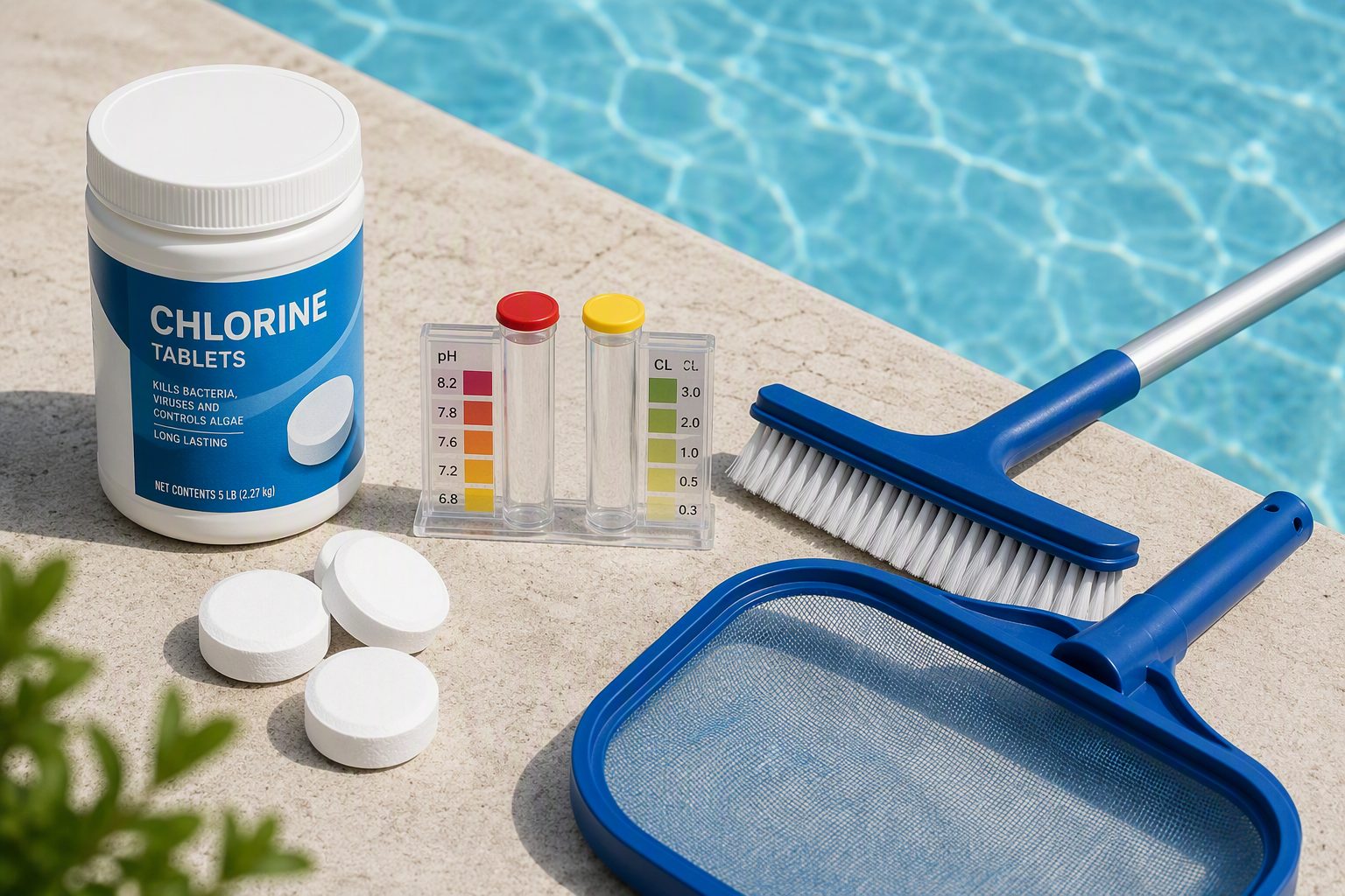 Produtos para piscina